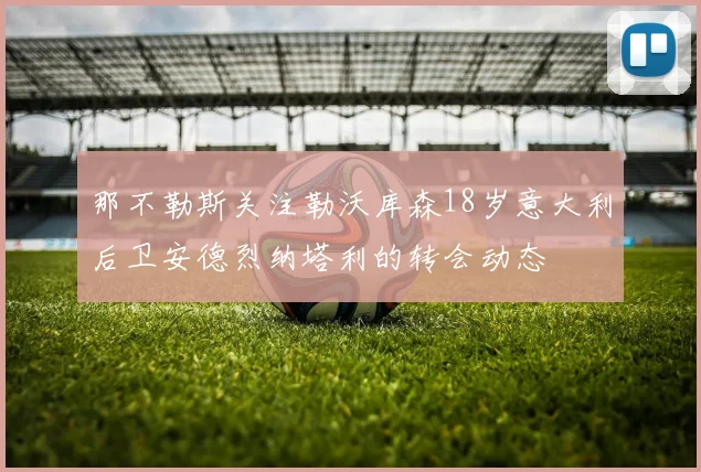 那不勒斯关注勒沃库森18岁意大利后卫安德烈纳塔利的转会动态