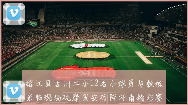 榕江县古州二小12名小球员与教练亲临现场观摩国安对阵河南精彩赛事