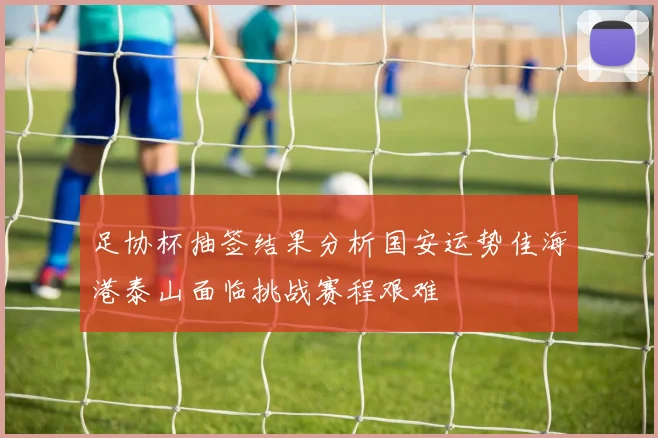 足协杯抽签结果分析国安运势佳海港泰山面临挑战赛程艰难